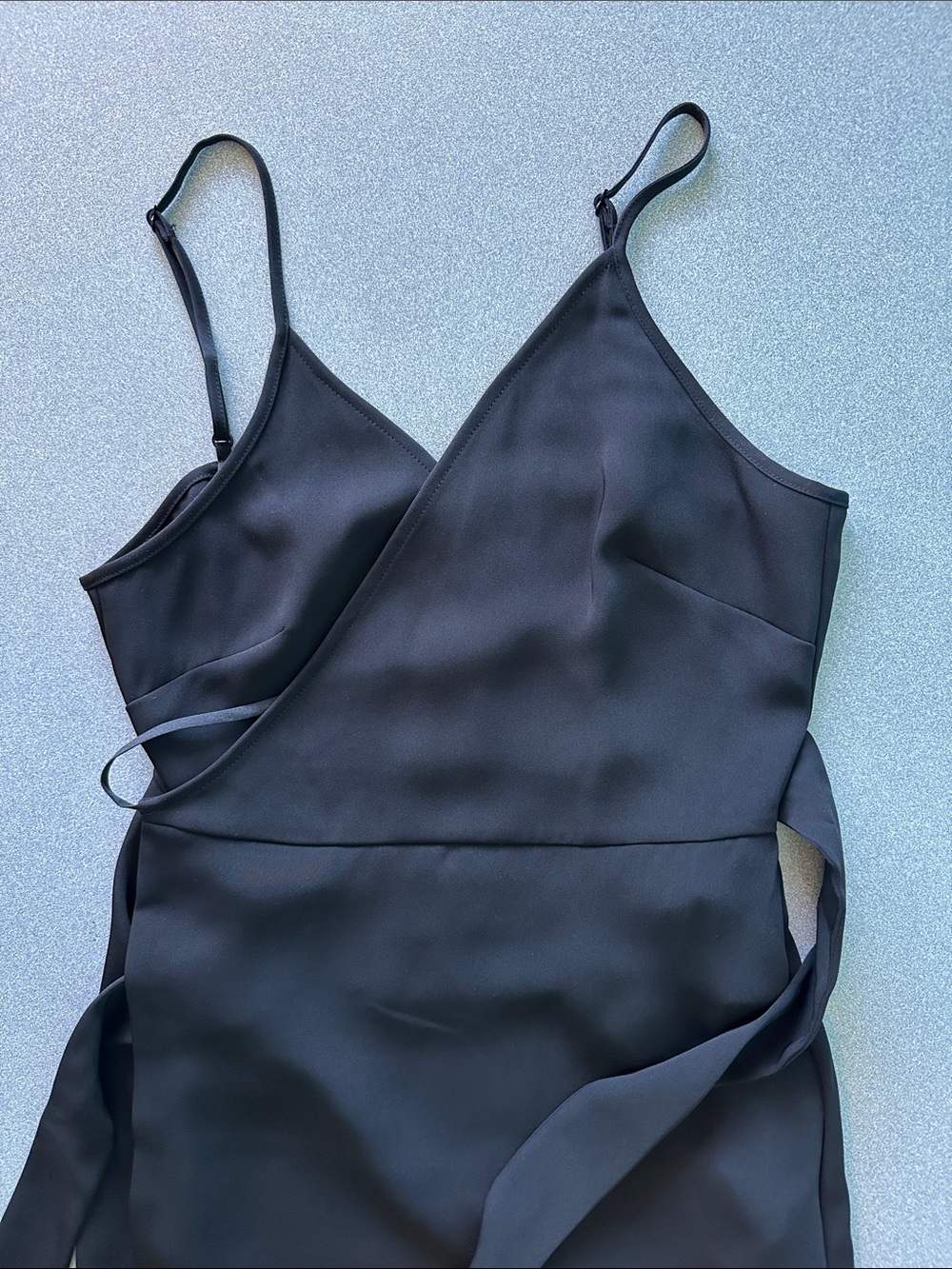 WILFRED | WOMENS BLACK WRAP DRESS | SMALL | ARITZIA - Picture 7 of 9